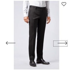 Slim Fit, Virgin Wool Dress Pants